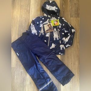 PreMont jacket and pants boys size 9 134-NWT